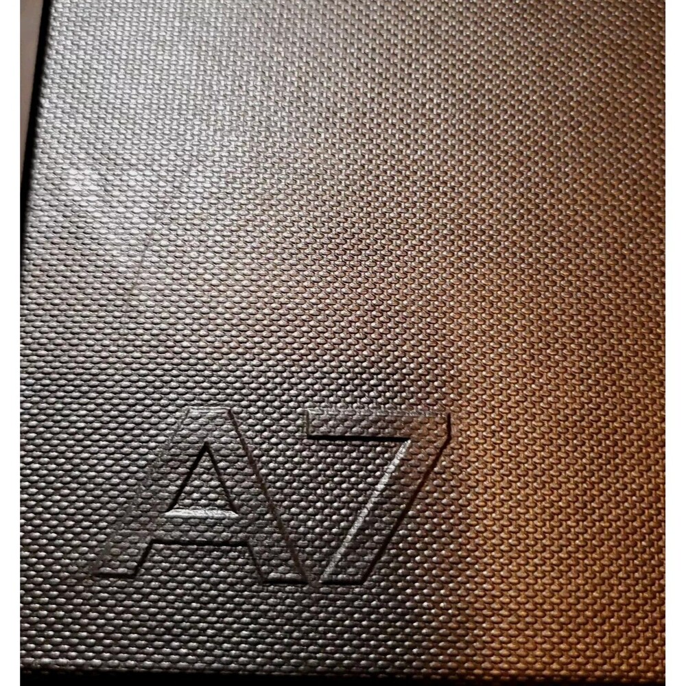Audi A7 Maintenance Record Box Dealer Freebie Gunmetal 2012 Ring Embossed Files